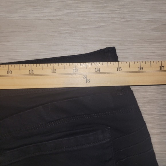 Fashion Nova NEW Lola Black Denim straight leg Jeans 13 Comfort Casual relaxed - Picture 4 of 8